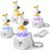 NELIANGIA Seagull Keychain with LED Light 6Pack