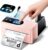 Phomemo PM64D Shipping Label Printer 4×6 Bluetooth with Touch Screen | 150mm/s printing, one-touch calibration, Bluetooth connection, compatible with Amazon, USPS, UPS, iOS, Android, Windows & Mac