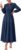 DOWERME Women Long Sleeve Ruffle Cotton Maxi Dress