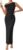 PRETTYGARDEN Womens Floral One Shoulder Maxi Dress