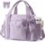LOVEVOOK Insulated Lunch Box for Women,Adult Lunch Cooler Tote Bag with Bow