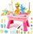 Upgraded Toddler Sand Water Table Toy with Electric Water Pump Water Circulation, Kids Sand Water with Faucet/Play Food Accessories/Fishing Toy, Kitchen Play Sink Toys for Girl Boy Age 3+