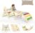 doowroodni Pikler Triangle Set 7in1 Toddler Climbing Toys Indoor Foldable Baby Climbing Toys Wooden Montessori Climbing Set with Arch, Ramp, Ladder for 1-3 Years, Jungle Gym for Kids