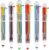 BESARME 20 Pcs Cute Pens Bulk for Kids, Students Birthday Gifts from Teacher 6-in-1 Multicolor Pen Retractable Prizes for Kids Classroom Office School Birthday Party Favors Gifts
