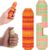 2PCS Fidget Toy for Adults,Little Ouchies Spiky Pain Stim Toy with Slider,Clicker,Spinner,Spinner,Ratchet 6 in 3Fidget Toy