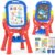 Kids Art Easel for Toddler Age 3-5 Magnetic Double-Sided Board