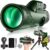 40×60 High Powered Monocular Telescope for Adults with Smartphone & Tripod