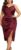 KIMCURVY Womens Plus Size Satin Dress