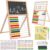 Wooden Abacus Math Games for Kids 5-7 Counting Toys with Double-Sided Board