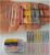 50 PCS Large Paper Clips 2 Inch – Colorful Coated Metal Paperclips, 6 Assorted Colors, Strong Grip for Office School Home, with Clear PP Box