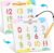 JoyCat Magnetic Number Tracing Board, Double-Sided Numbers 1-20 for Kids
