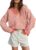 UNCLECAT Womens Striped Checkered Sweater