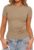 TANKANEO Womens Short Sleeve Y2K Tops