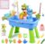 MOBELIXY Toddler Sand Water Table Toy