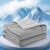 FineMay Cooling Comforter Queen Size, Double-Sided Cooling Blanket for Hot Sleepers & Night Sweats, Arc-Chill Q-Max > 0.4 Breathable Ice Blanket, Lightweight Cold Comforter (80”x90”, Light Grey)