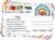 WaaHome Teacher Mail Notes to Parents – Confetti Happy Mail Postcards for Students from Teacher – Rainbow Good Behavior Incentive Cards – Classroom Must Haves – Kindergarten Elemen