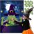 MISS FANTASY Halloween Games Pin the Nose on The Witch Game