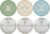 PandaEar 3 Pack Stainless Steel Baby Suction Plates, Divided Toddler Plate for Baby Led Weaning Supplies, Non-Slip Toddler Baby Feeding Set Dishwasher Safe (Blue/Green/Brown)