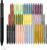 HZDIYAKE Black Gel Pens, Bulk Click Pen, 0.5mm Fine Tip, Smooth Writing, Black Ink Quick-Drying & Leak-Proof. Ideal for School, Office, and Journaling (60-Pack)