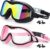2 Pack Swim goggles for Adult Youth