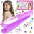 Hair Gem Stamper Kit – Bling Hair Jewels for Girls Toys – Hair Accessories with Reusable Shining Diamonds, Birthday Gifts for Girls 3 4 5 6 8-12