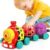 WEEJOYGAM Train Baby Toys 6-12 Months, Car Toys for 1 Year Old Boy Toddler Train Set, Infant Soft Cars for Toddlers 1-3 Kids Birthday Gift 6 7 8 9 10 Month, Cause Effect Musical Push Truck Ball Rattle