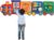 Train Activity Wall Busy Board Panels | 11-in-1 Wooden Sensory Wall Panel for Kids, Toddler Montessori Learning Activity Center, Perfect for Toddler Playroom Nursery Classroom Dentist Waiting Room