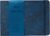 CuppaClip Leather Watercolor Journal, 300gsm/140lb 100% Cotton Cold Press Water Color Paper, 20 Sheets Acid-Free Watercolor Sketchbook Art Notebook for Painting, Drawing, Travel (Dark Blue, 8.3×5.8in)