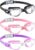 QALLY 3 Pack Swimming Goggles