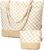 WOOMADA Large Straw Beach Tote