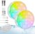 YIAMIA 2 Pack Rechargeable Pool Lights