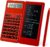IPepul Scientific Calculators for Students, Red Math Calculator with Notepad,10-Digit Large Screen, Classroom Must Haves for Middle High School Supplies & College (Red)