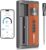Wireless Meat Thermometer: 500FT Bluetooth Smart Meat Thermometer for Cooking and Grilling, CaloriMastery Digital Food Thermometer with Ultra-Thin Probe for Oven Safe, Kitchen, Smoker, BBQ