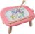 Kikapabi Magnetic Drawing Board, Doodle Board for Toddler Toys Age 1-3, Preschool Learning and Educational Sensory Toys for 1 2 3 Years Old Girl Boy Gifts (Pink)