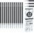 Vanstek 12 Black Erasable Gel Pen Refills, Gel Ink Refills Compatible with Erasable Pens, Fine Point 0.7 mm, Perfect for Writing Planner & Crossword Puzzles