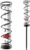 Rain Gauge Outdoor Heavy-Duty Glass Tube