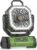 Vicsoon Portable Rechargeable Fan 20000mAh, Battery Powered Camping Fan with LED Light& Remote,Cordless,4 Speeds Wind,Timer for Tent,Travel,Rv Camping Essentials (Green)