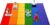 Boooooom Jackson Classroom Rug – 7’6”x13’12” Rainbow Preschool Classroom Carpet with Seating Squares, Non-Slip & No-Trip Edges, Vibrant Colors for Kids Playroom Floor Mat