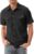 ZYVRENIX Mens Short Sleeve Button Down Shirts