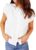 SKOINVB Womens Cap Sleeve Cardigan Sweater