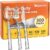 BYVIVACE 300 Count Clear Plastic Silverware Set