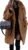 BTFBM Women Faux Fur Coats Lapel Fleece Sherpa Jackets,Golden Camel,S