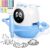 Drawing Robot for Kids, Montessori Interactive Learning Toy with 150+ Cards, Step-by-Step AI Art Tutor for Toddlers 3-8, Screen-Free Educational Gift, Spell & Draw Supplies for Boy