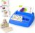Educational Toys Learning Games for Kids 3-8, Matching Letter Spelling Early Math Game for Preschool& Kindergarten Kids Boys and Girls ，Christmas Birthday Gift for 4 5 6 7 Boys Girls（Navy Blue）