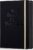 MINICAGIE Lined Journal Notebook for Men and Women, 256 Pages Black Journals for Writing, Hardcover A5 Journaling Notebooks Daily Work Travel Office Journal 5.7” X 8.5” Black Gold