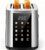 Foyoconven 2 Slice Toaster with Touch Screen, 1.5″ Extra Wide Slots for Bagels & Thick Bread, Stainless Steel, Digital Countdown Timer, 6 Shade Settings, Defrost/Reheat/Cancel, Removable Crumb Tray