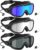 Swim Goggles Adult 3 Pack Anti-Fog UV 180°Clear View