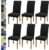 BIETYONE 6Pack Dining Chair Covers