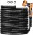 OMONT 50ft Heavy Duty Water Hose with 10 Function Spray Nozzle