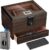 LIHTUN Cigar Humidor and Cigar Lighter Kit